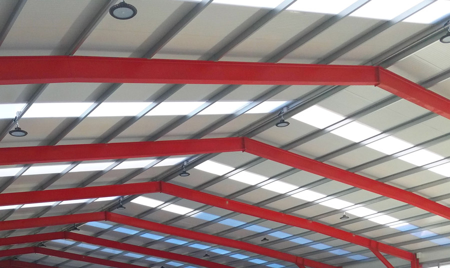 Panel Sándwich Cubiertas. Arilux.