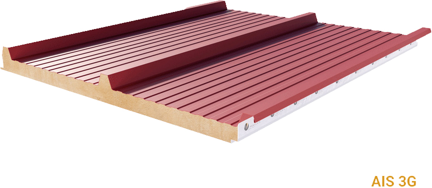 Panel Sándwich Cubiertas. Arilux.