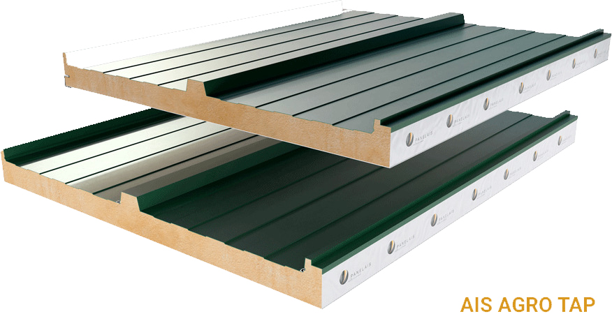 Panel Sándwich Cubiertas. Arilux.