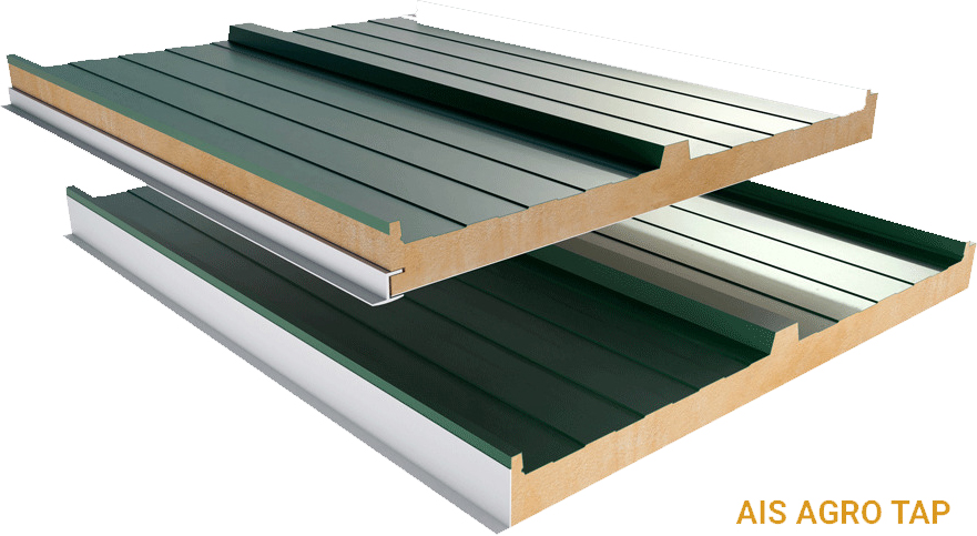 Panel Sándwich Cubiertas. Arilux.