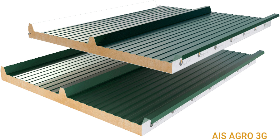Panel Sándwich Cubiertas. Arilux.